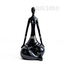 Polyresin Forma Meditação Figurine de mesa (WTS0012A)